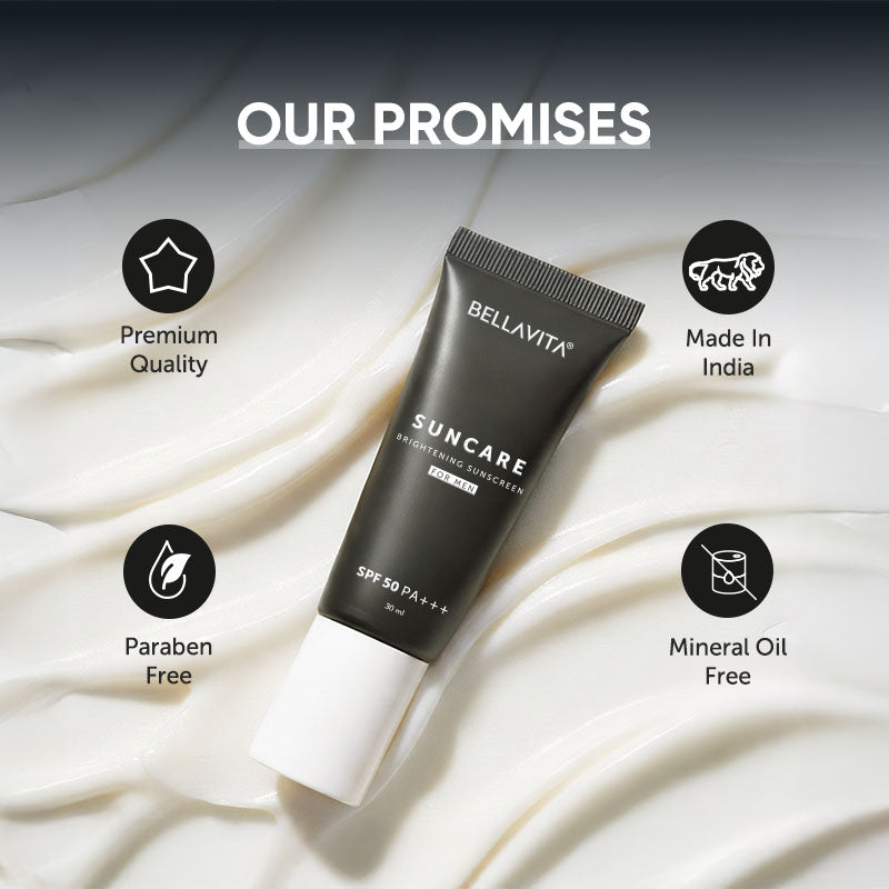 Suncare Brightening Sunscreen For Men SPF 50 PA+++ - 30ml