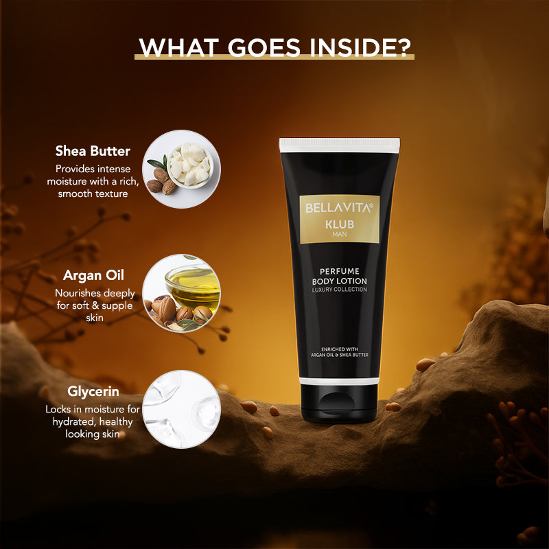 KLUB Man Perfume Body Lotion - 200ml