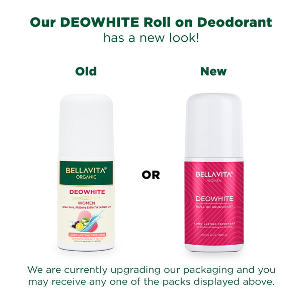 DeoWhite Roll-On Deodorant For Women- 50ml