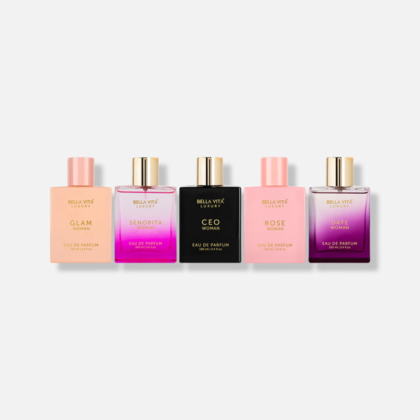 Everready Women Perfume Combo 5 x Pack of 5 · 100 ml (500 ml total) - Image 1