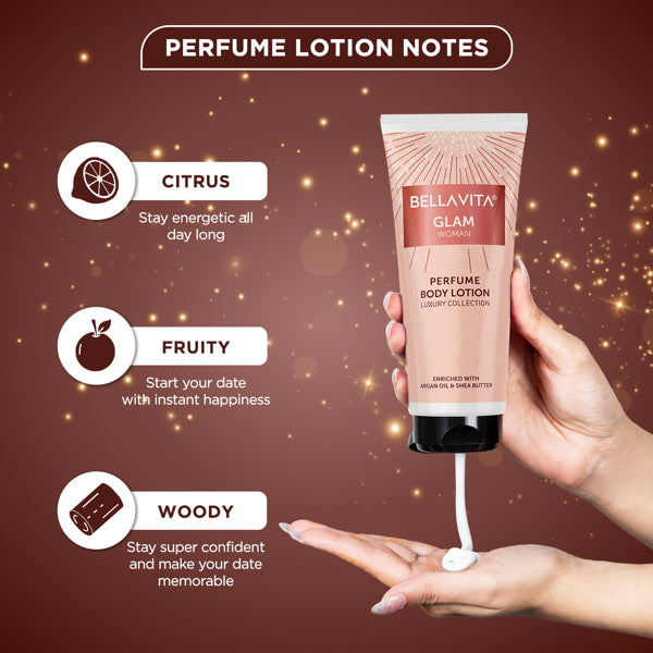 GLAM Woman Perfume Body Lotion 200ml - Main Image