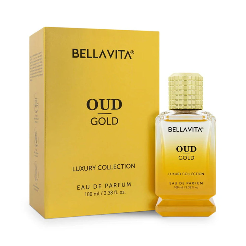 BELLAVITA GOLD OUD PERFUME 100ML-RETAIL
