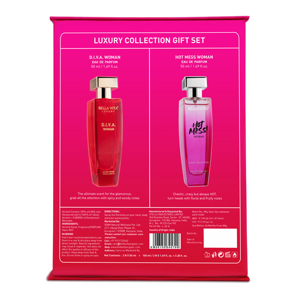 Hot &amp; Classy Perfume Set - 2 x 50ml