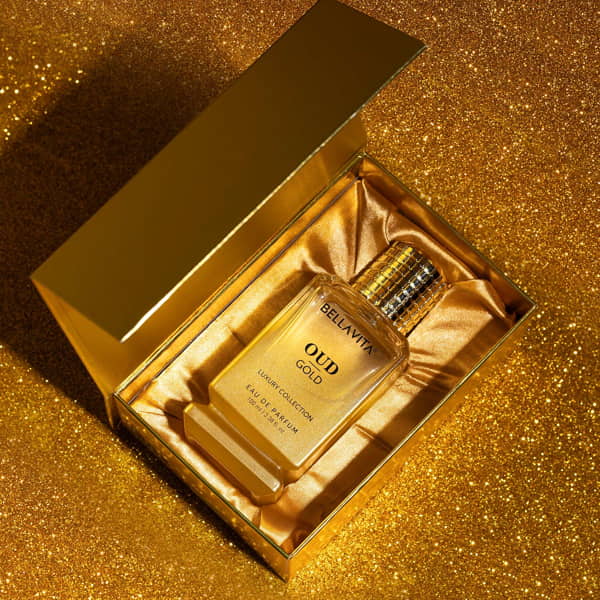 Perfume 2025 with gold