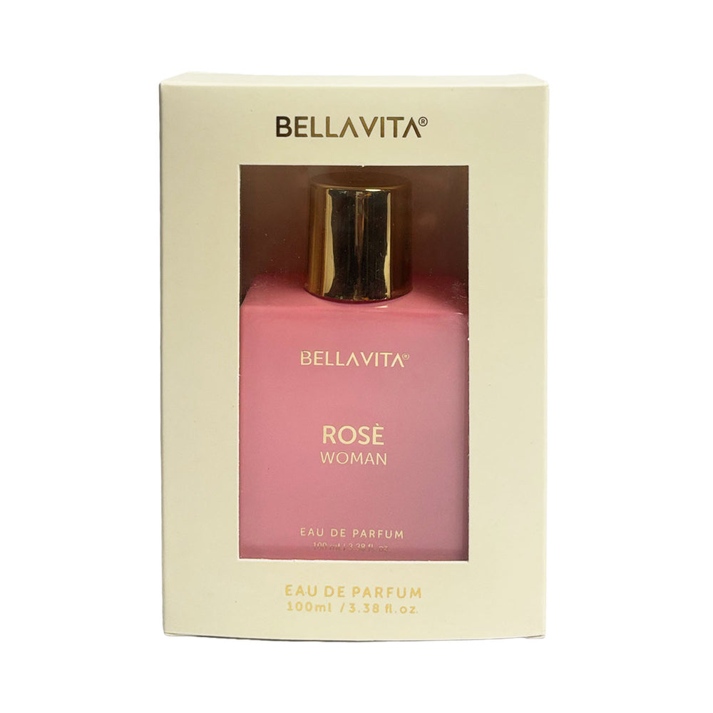 BELLAVITA ROSE WOMAN PERFUME 100 ML-RETAIL