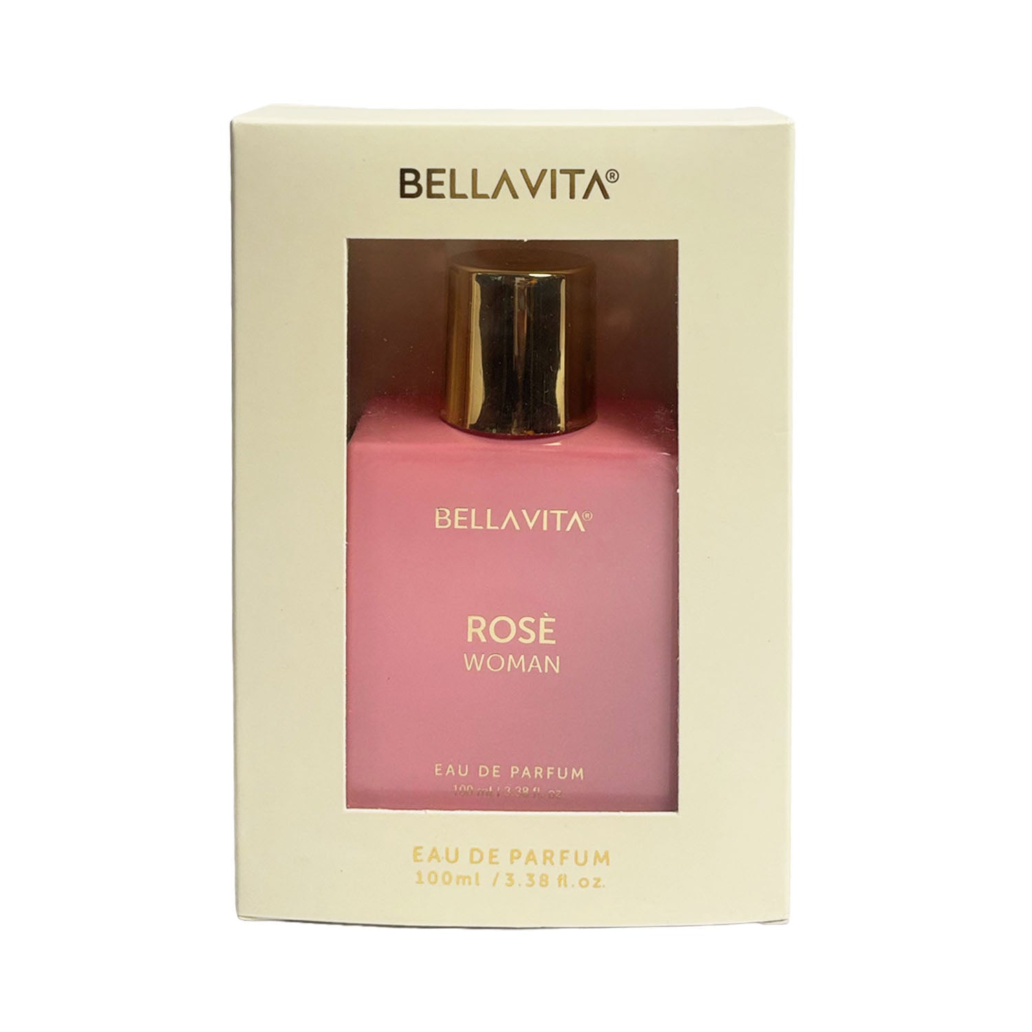 BELLAVITA ROSE WOMAN PERFUME 100 ML-RETAIL