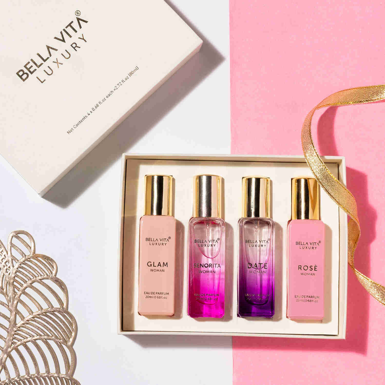 Luxury Perfume Gift Set For Women - 4 x 20mls