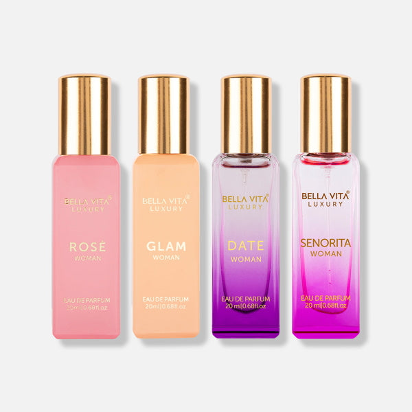 Luxury Perfume Gift Set For Women - 4 x 20mls