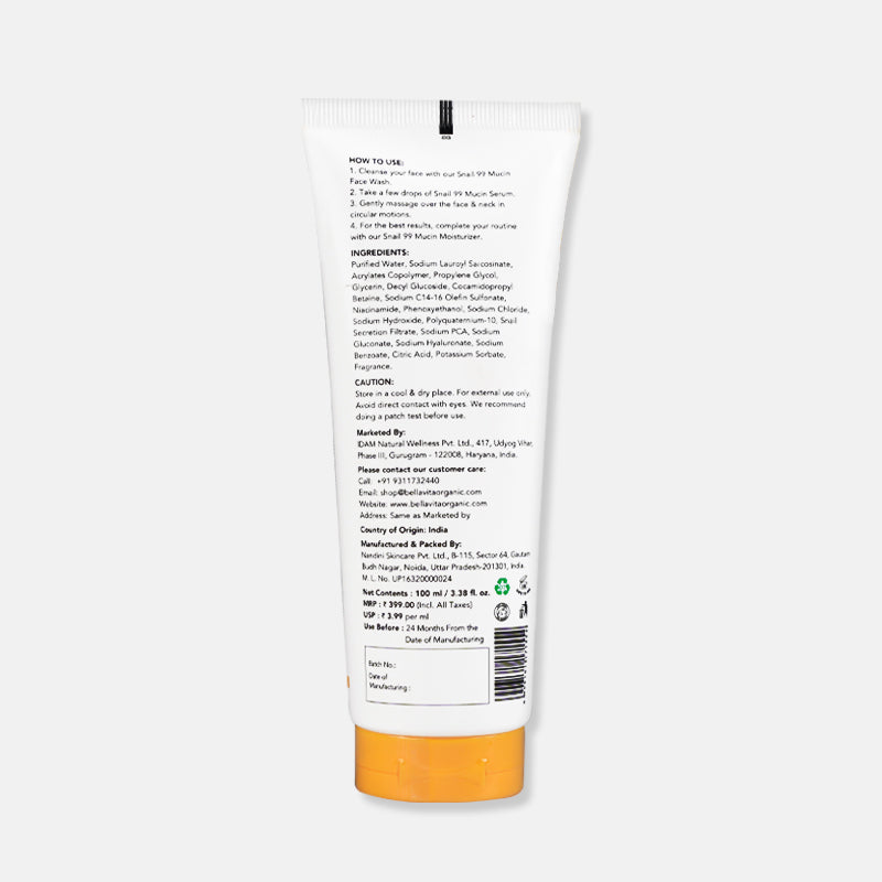 Snail Mucin 99 Face Wash - 100ml