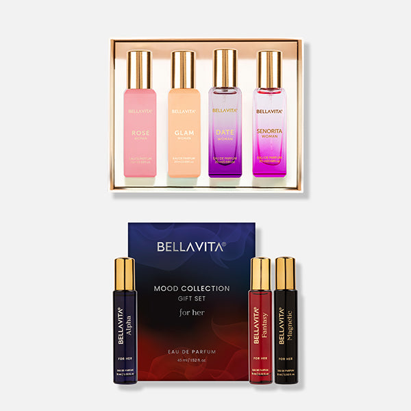(Perfume + Mood Collection) Women Gift set