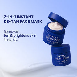 Instant Brightening 2-in-1 Face Mask - Men | 45g