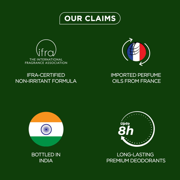 BELLAVITA  ROYALE EVERGREEN  LUXURY DEO COLLECTION - 150 ML