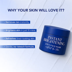 Instant Brightening 2-in-1 Face Mask - Men | 45g