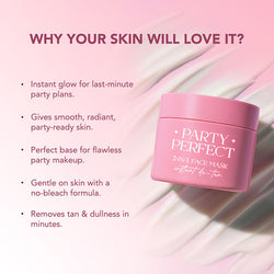 Party Perfect 2-in-1 Face Mask - 45g