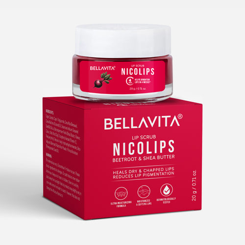 Nicolips Lip Brightening Scrub - 20g