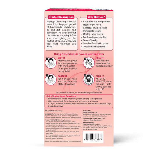 Blackhead Remover Strips For Women - 3 Strips