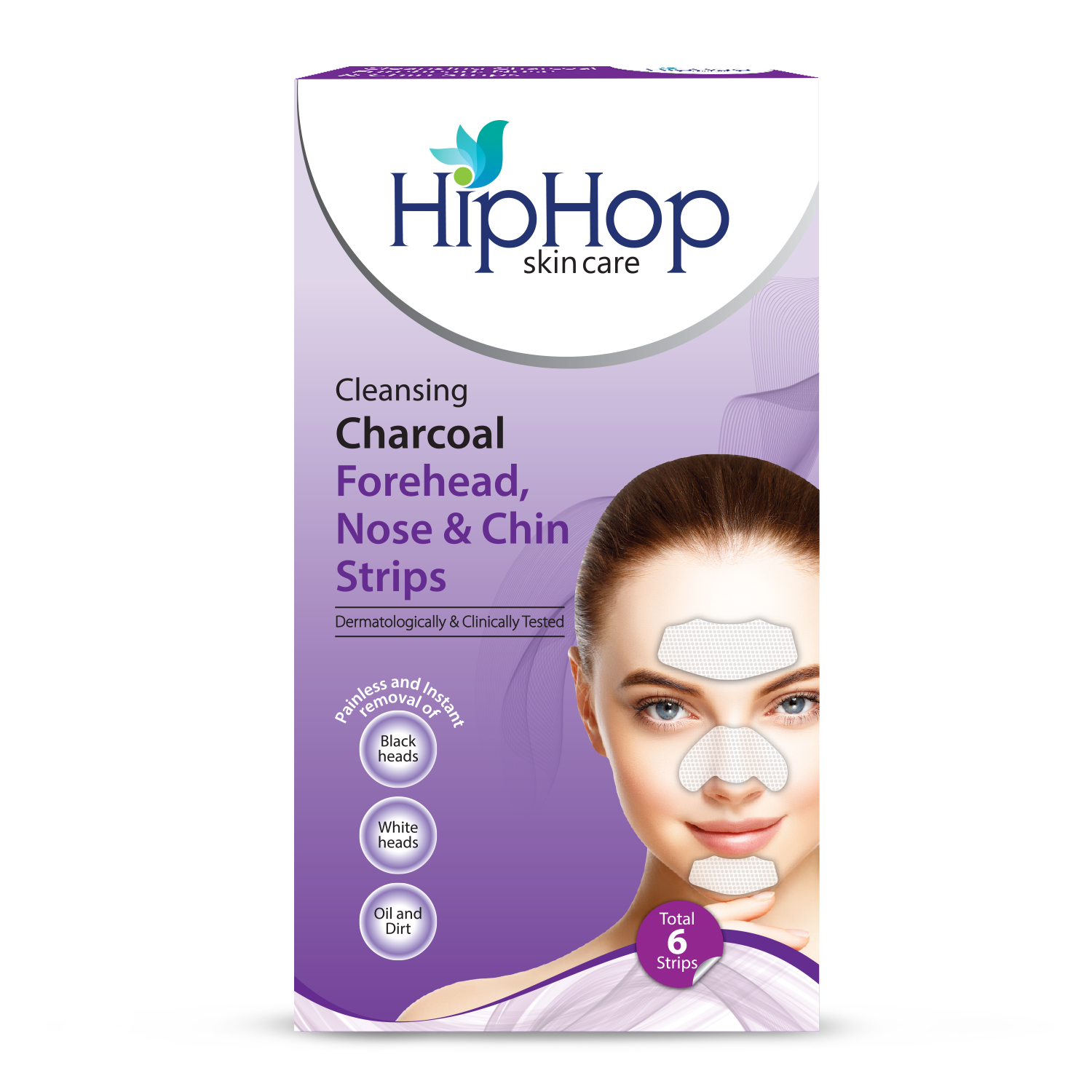 Chin, Nose &amp; Forehead Strips - 6 Strips