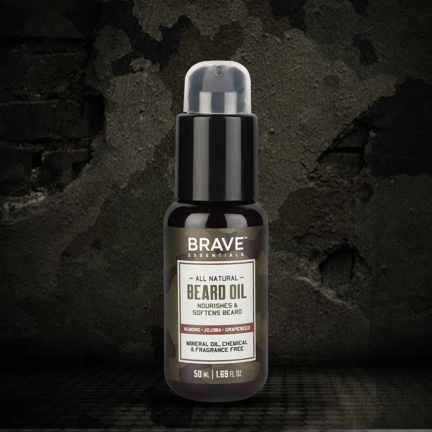 Brave Essentials - All Natural Beard Oil - 50ml