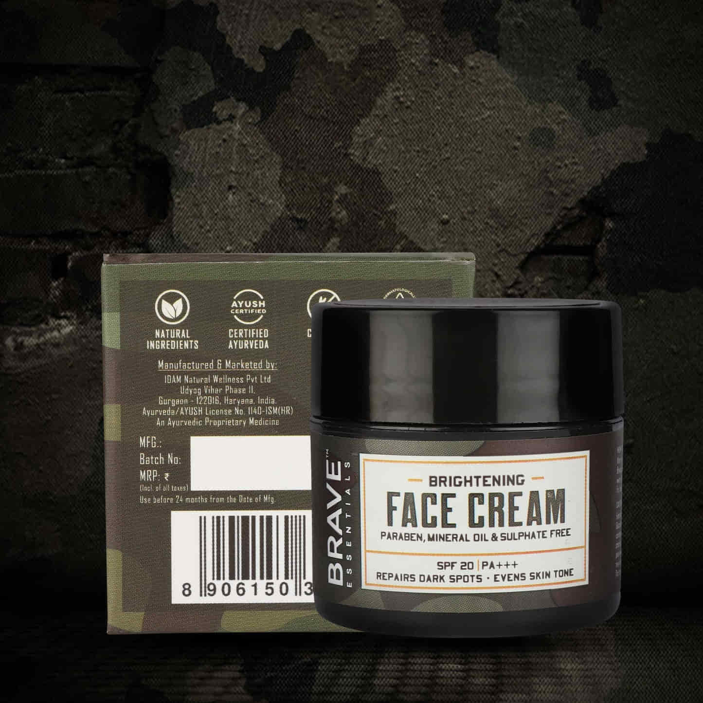 Brave Essentials - Brightening Face Cream, 50gm