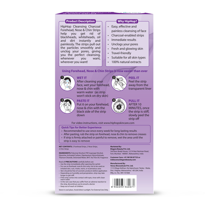 Chin, Nose &amp; Forehead Strips - 6 Strips