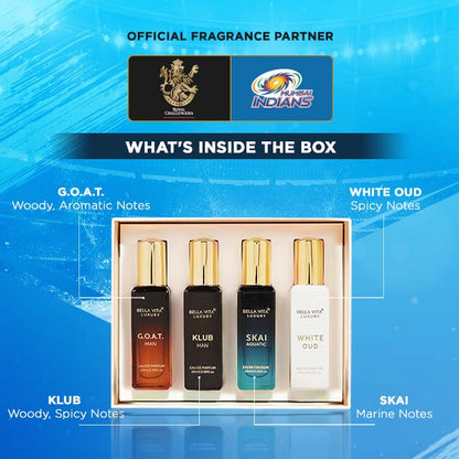 Royal Challengers Bangalore Limited Edition Perfume Gift Set I Bella Vita