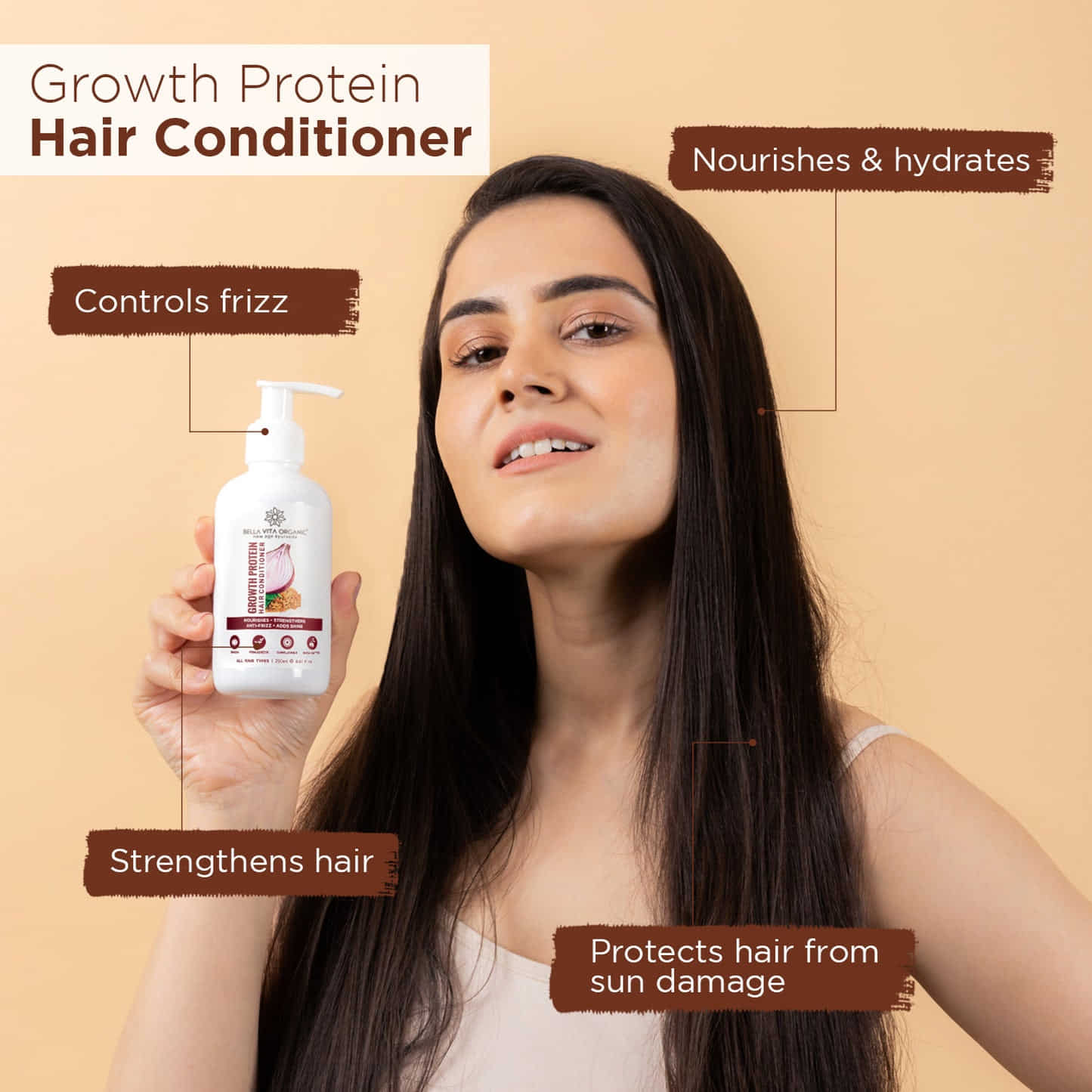 Growth Protein Hair Conditioner - 200ml