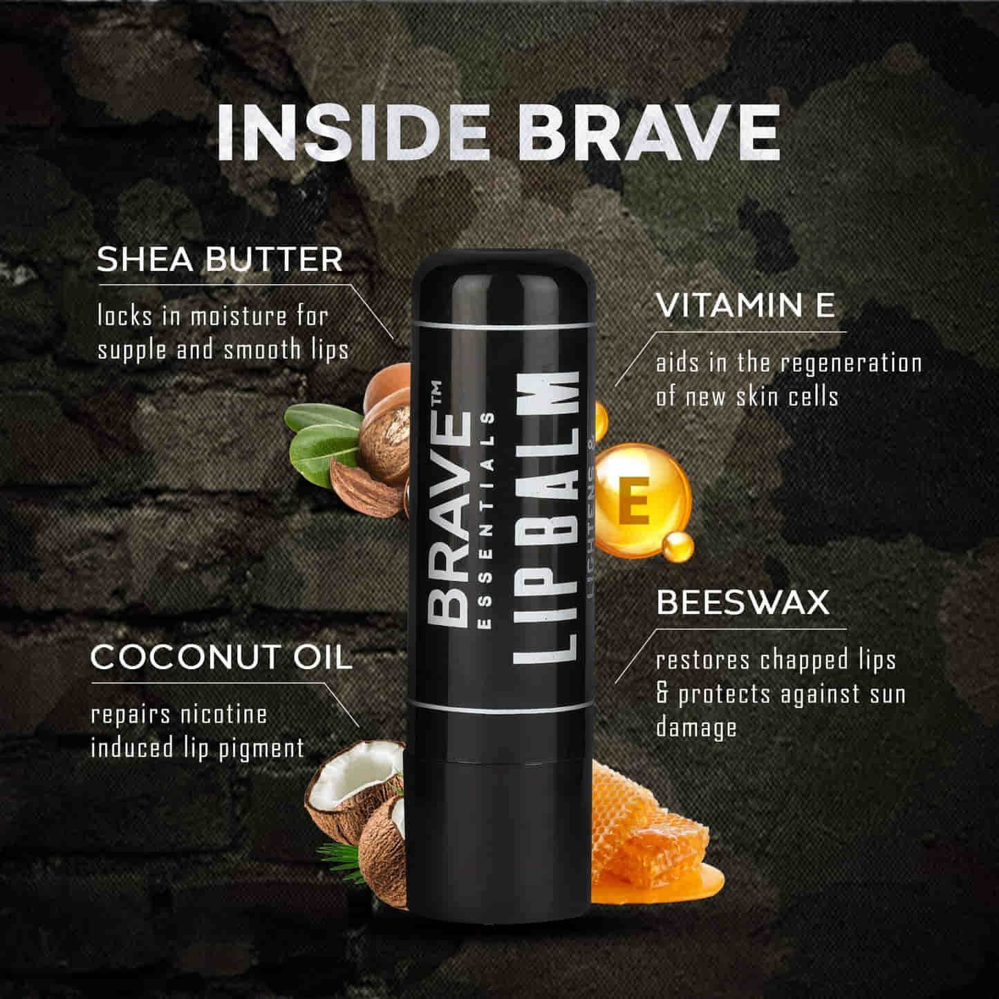 Brave Essentials - Lip Balm - 5gm