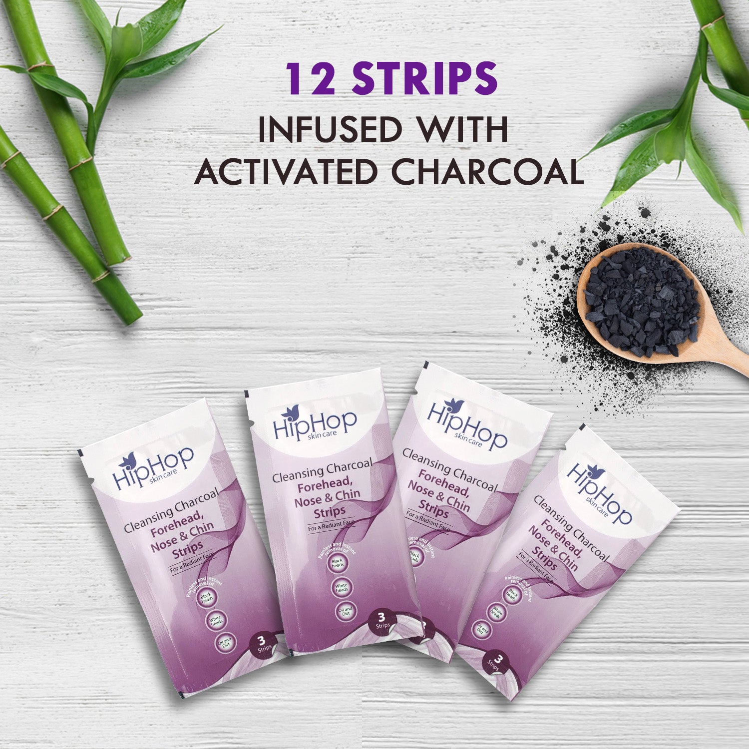 Chin, Nose &amp; Forehead Strips - 12 Strips