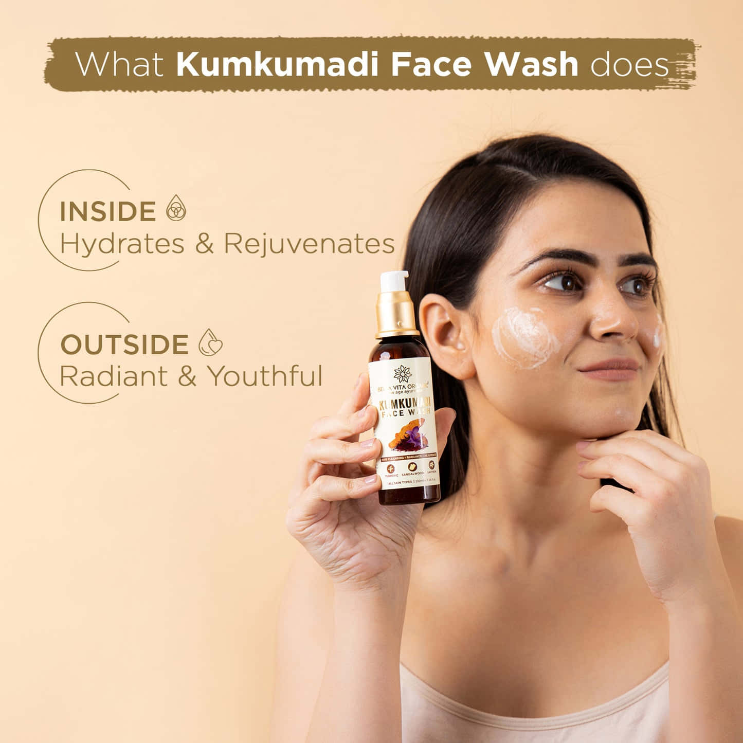 Kumkumadi Face Wash - 100ml