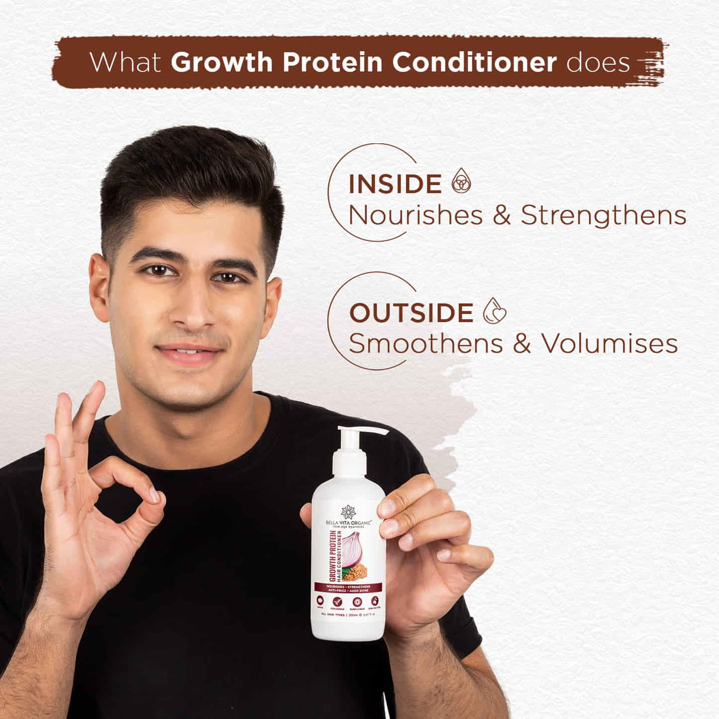 Growth Protein Hair Conditioner - 200ml