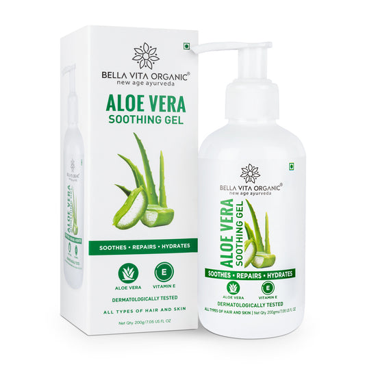 Aloe Vera Soothing Gel For Skin & Hair - 200gm