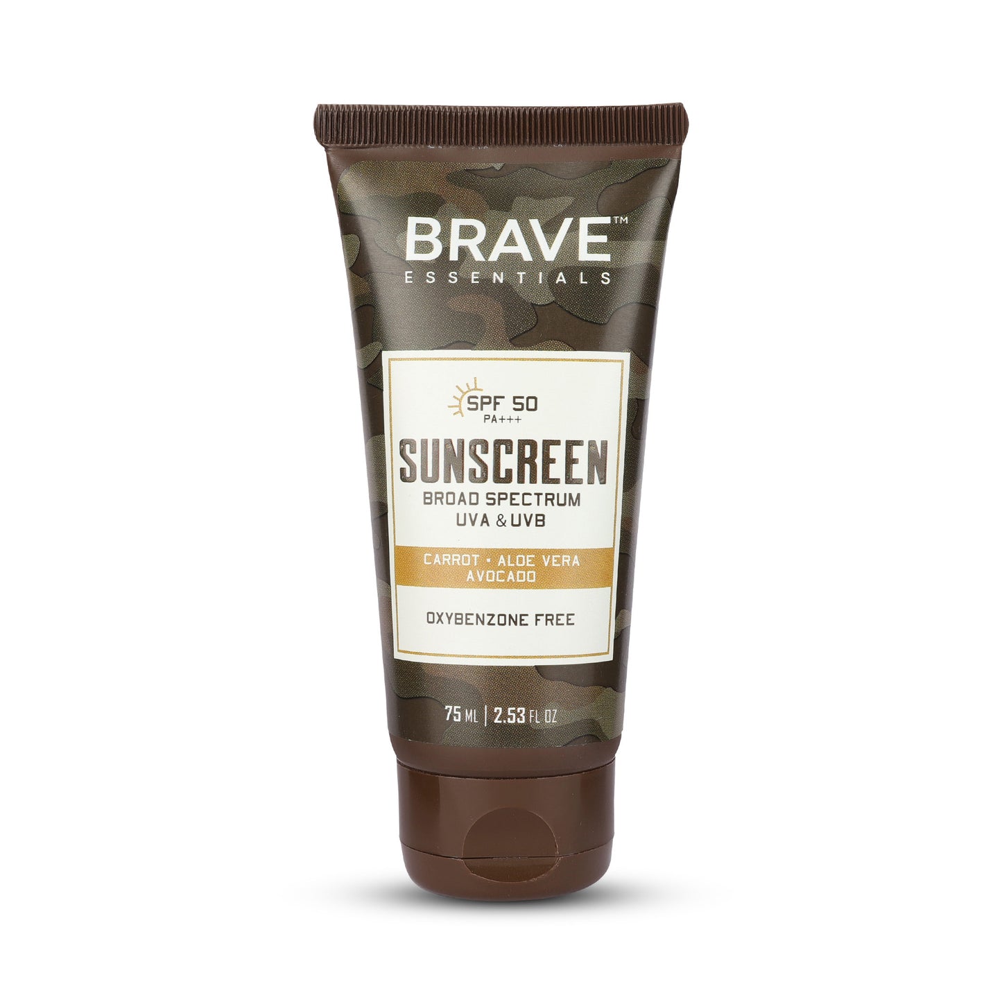 Brave Essentials - Spf 50 Sunscreen - 75ml