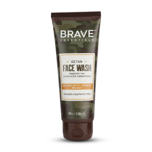 Brave Essentials - De-Tan Face Wash - 100ml