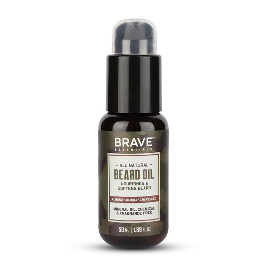 Brave Essentials - All Natural Beard Oil, 50ml