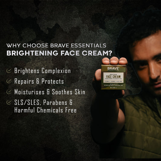 Brave Essentials - Brightening Face Cream - 50gm