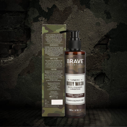 Brave Essentials - Turmeric Body Wash - 200ml