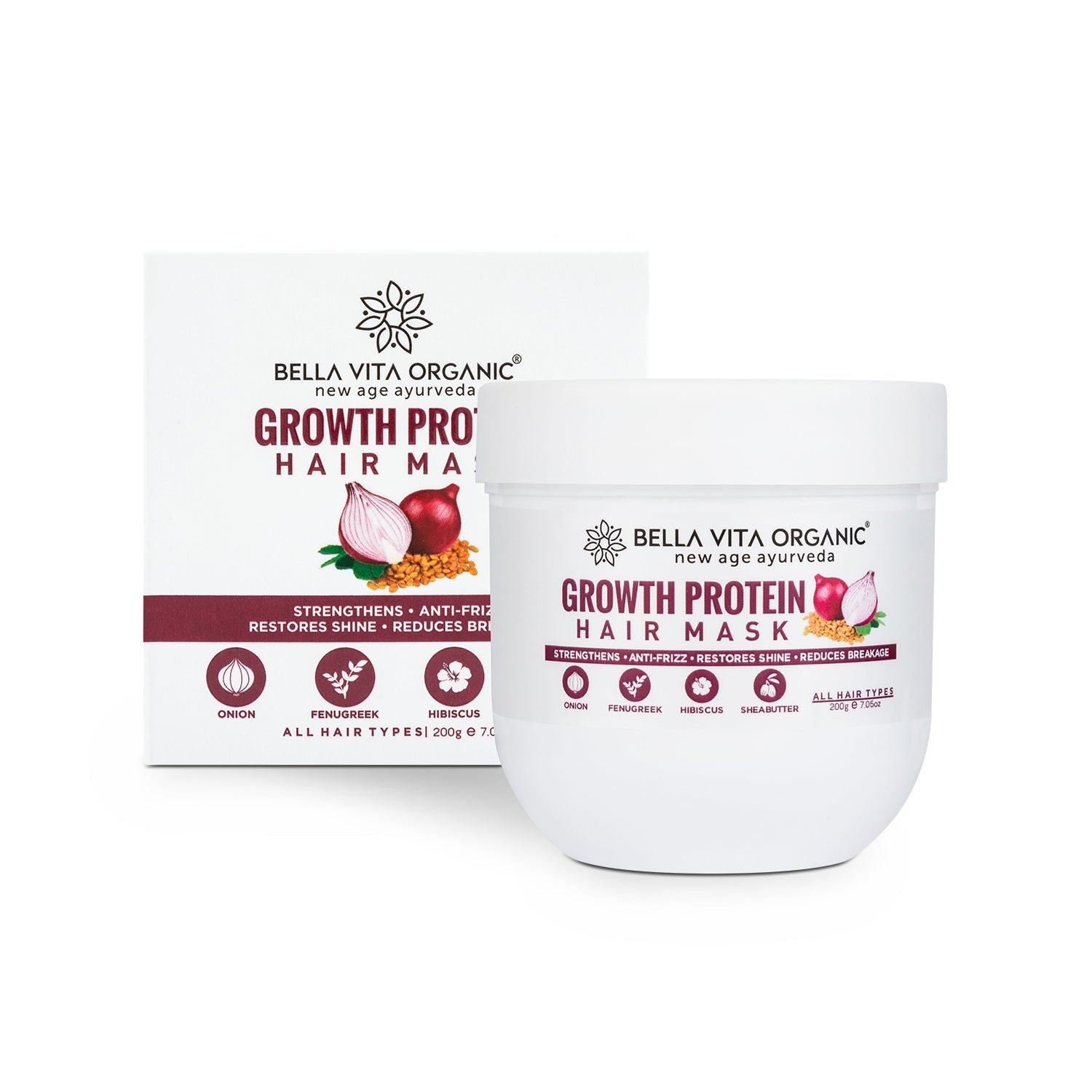 Growth Protein Hair Mask - 200gm