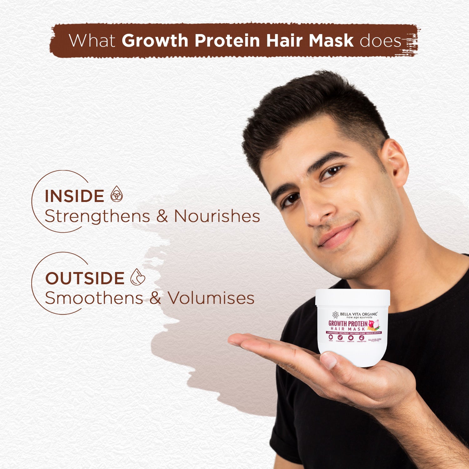 Growth Protein Hair Mask - 200gm