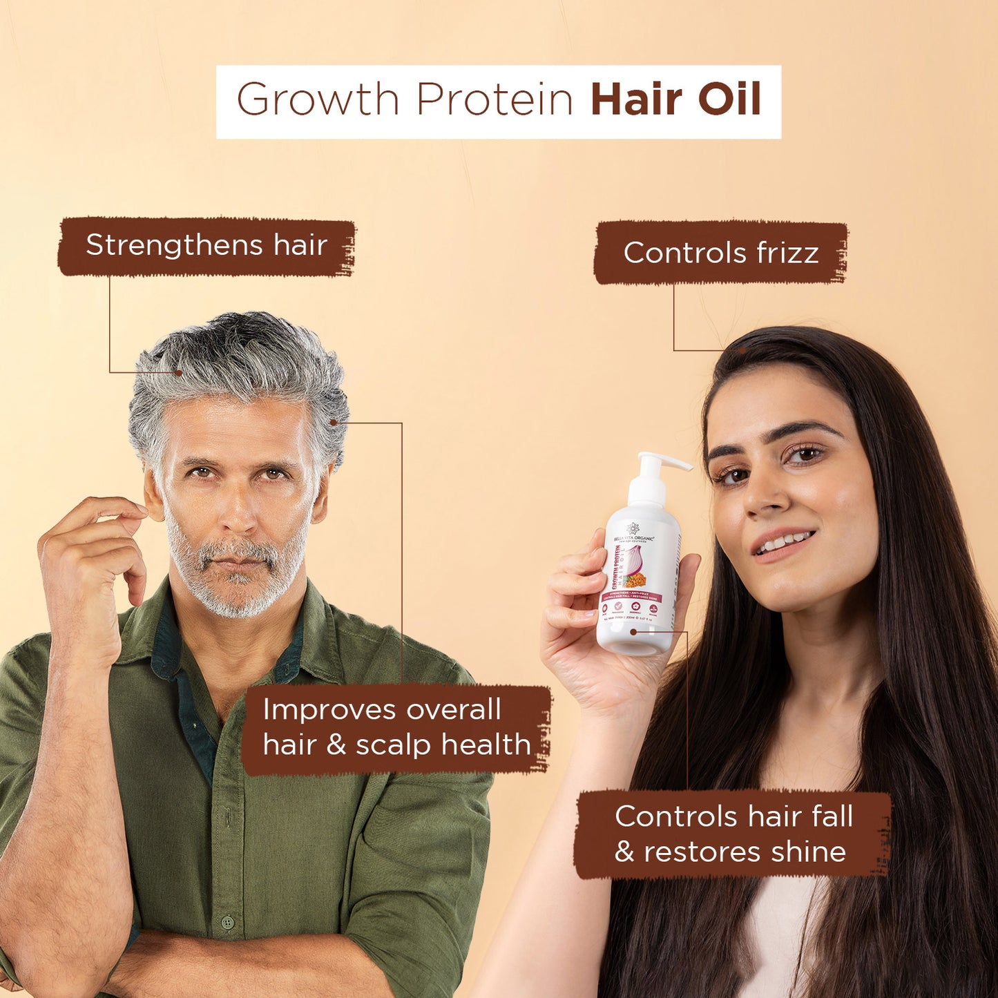 Growth Protein Hair Oil, 200ml