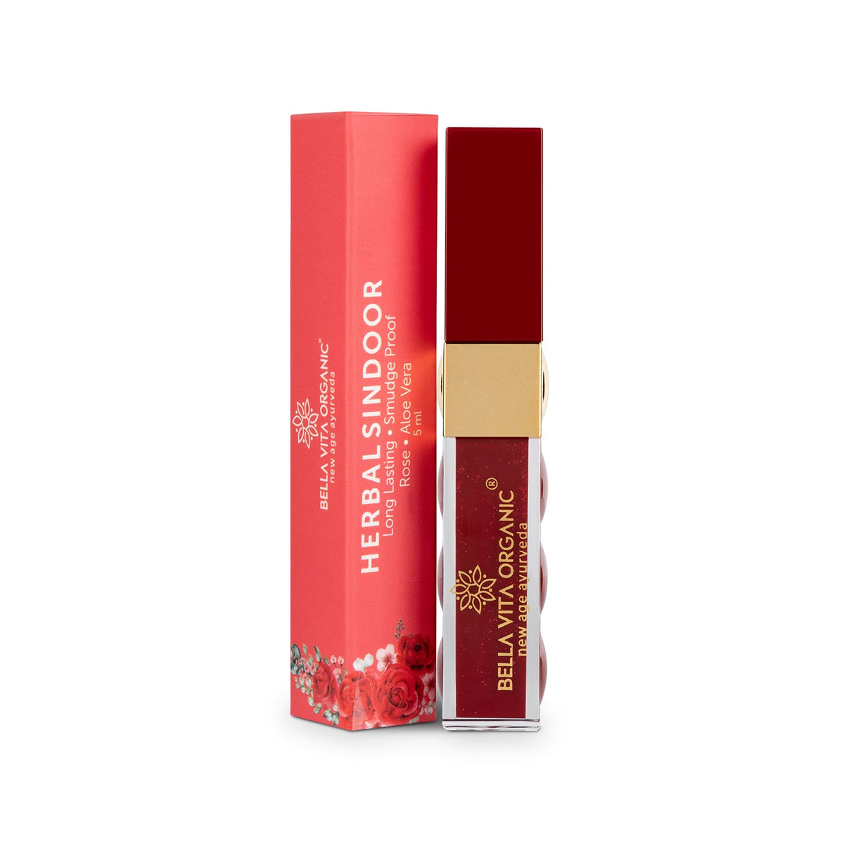 Natural Red Herbal Sindoor | Smudge-Proof And Long Lasting Herbal ...