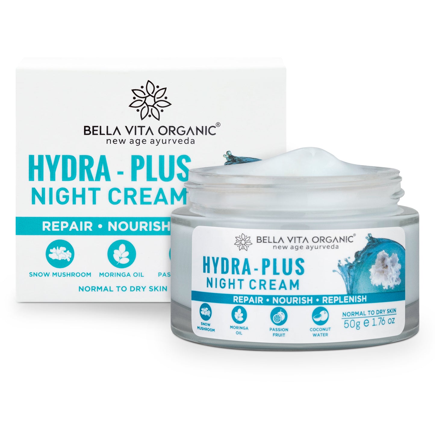 skin whitening night cream I Bella Vita Organic