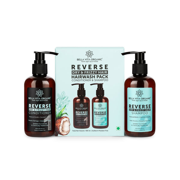 Reverse Hairwash Pack of Conditioner & Shampoo, 200ml Each