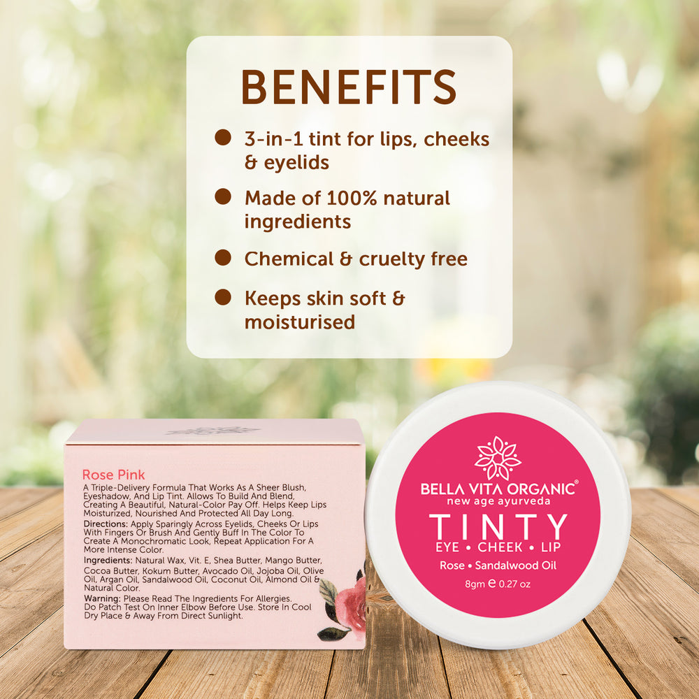 Tinty - Rose Pink - 8gm