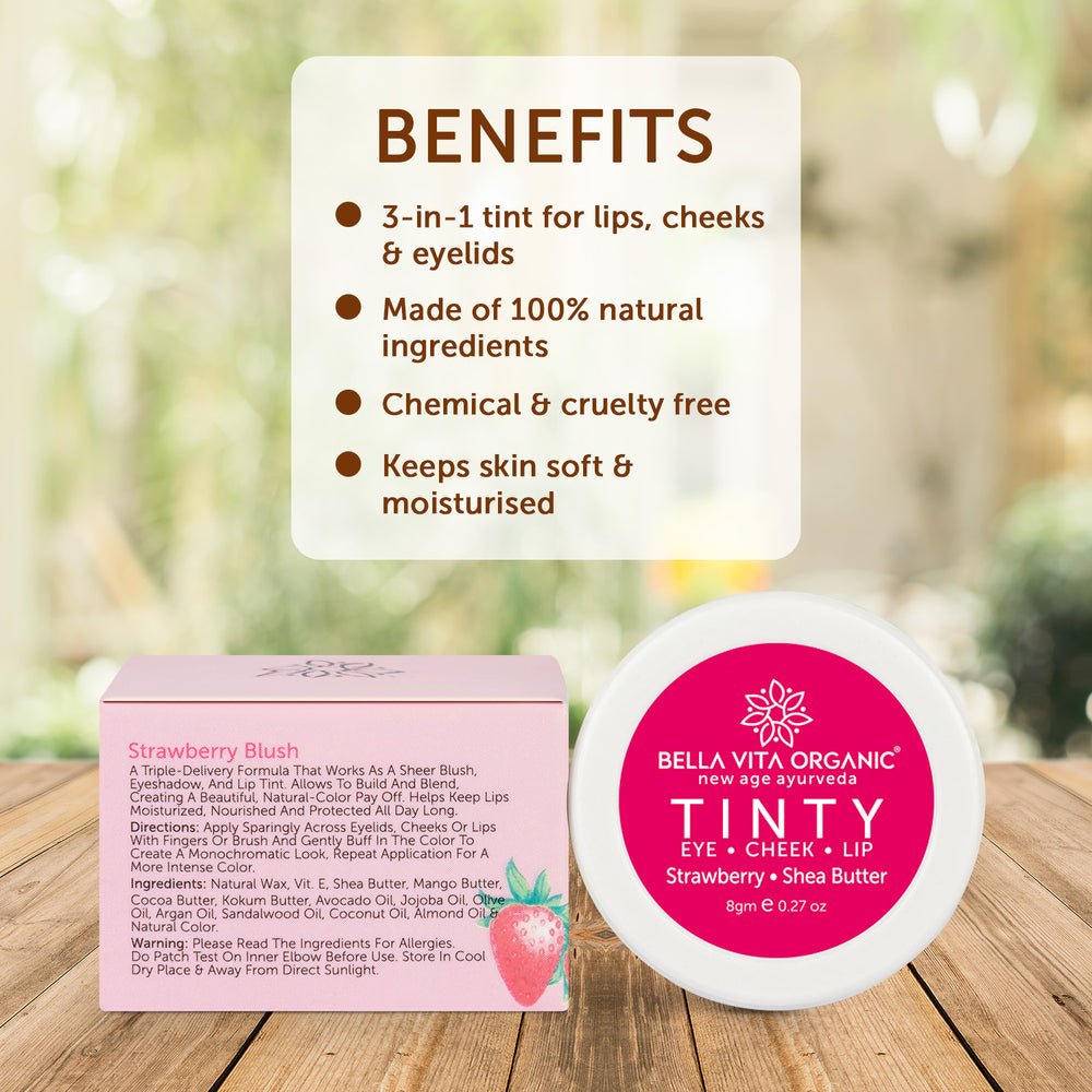 Tinty - Strawberry Blush - 8gm