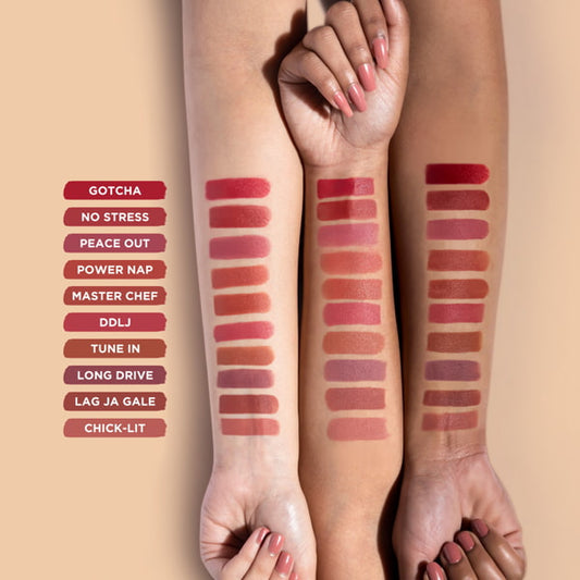 Comfort Matte Priming Lipstick - TUNE IN, 3.5gm