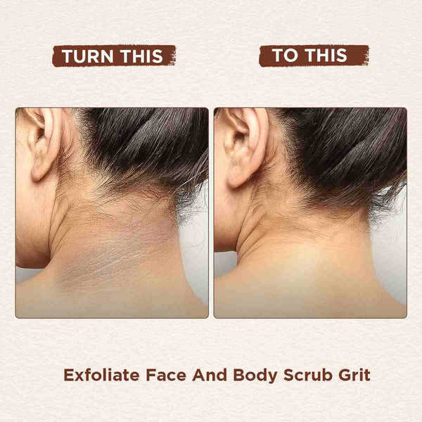 Exfoliate Face And Body Scrub Grit, 75gm